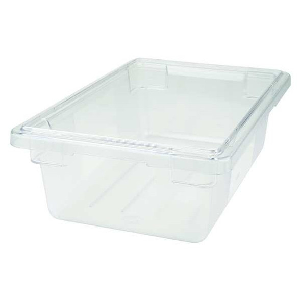Rubbermaid Commercial Food/Tote Box,14 qt. FG330900CLR