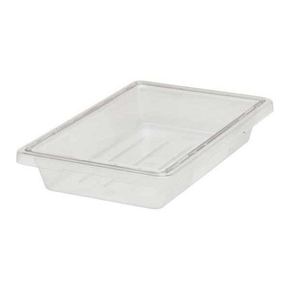 Rubbermaid Commercial Food/Tote Box,20 qt. FG330400CLR