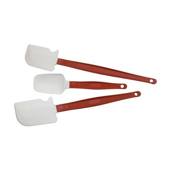 Rubbermaid Commercial High-Heat Spatula,10.41 in L,Silicone FG1962000000 Rubbermaid Commercial High-Heat Spatula,10.41 in L,Silicone FG1962000000