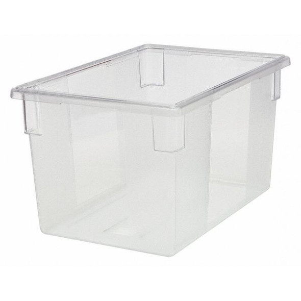 Rubbermaid Commercial Food/Tote Box, 21.5 gal FG330100CLR