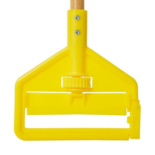 Rubbermaid Commercial 60" Slide On Wet Mop Handle, Wood FGH116000000