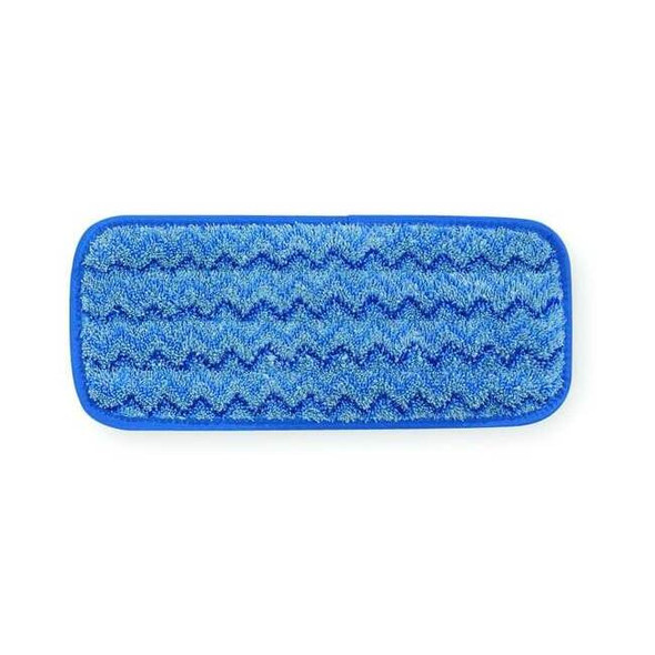Rubbermaid Commercial 11 in Quick Change Mop Pad, Blue, No Handle FGQ82000BL00
