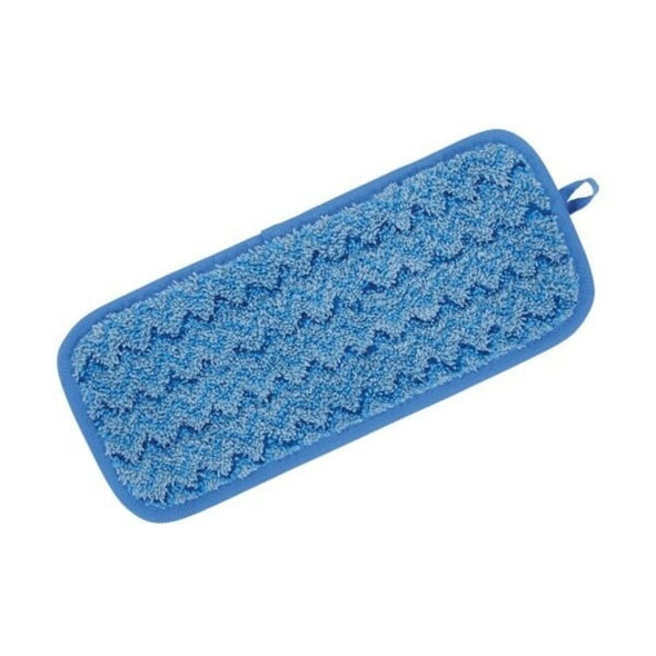 Rubbermaid Commercial 11 in Quick Change Mop Pad, Blue, No Handle FGQ82000BL00