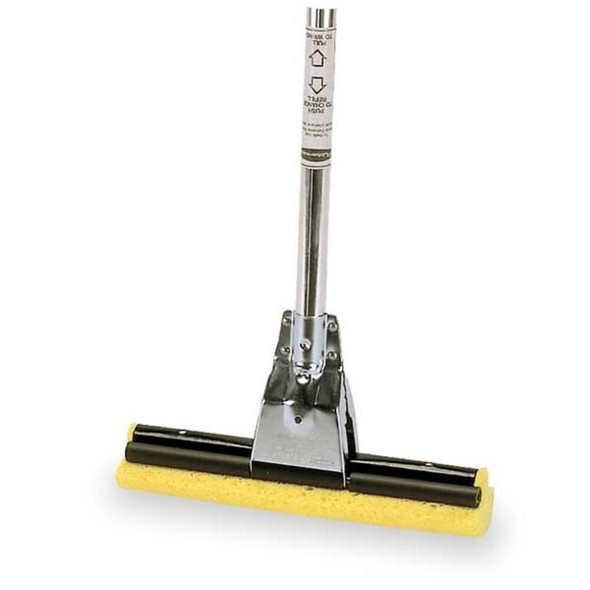 3 in Sponge Mop Head, Snap On Connection, Yellow  FG643600YEL