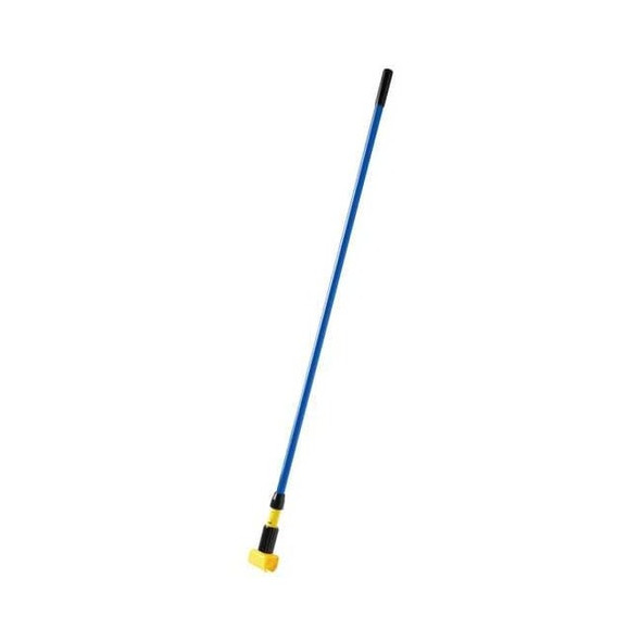 Rubbermaid Commercial 60" Clamp On Wet Mop Handle, Blue, Fiberglass FGH24600BL00