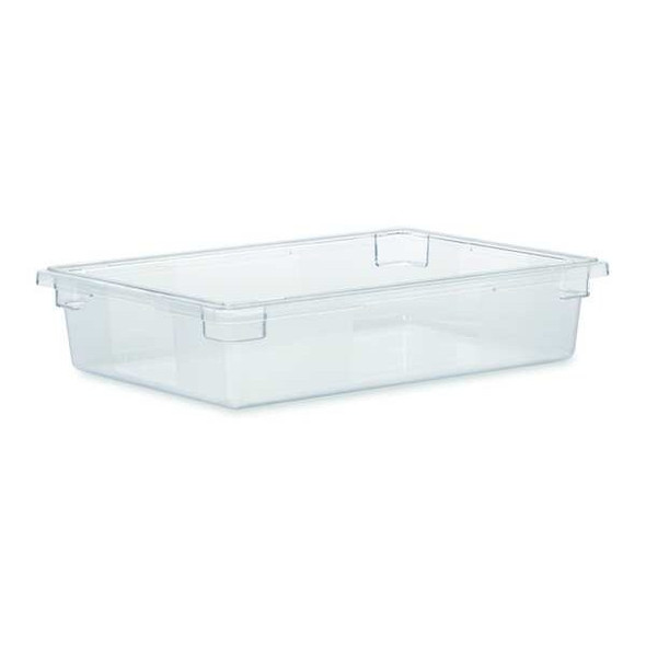 Rubbermaid Commercial Food/Tote Box,34 qt. FG330800CLR