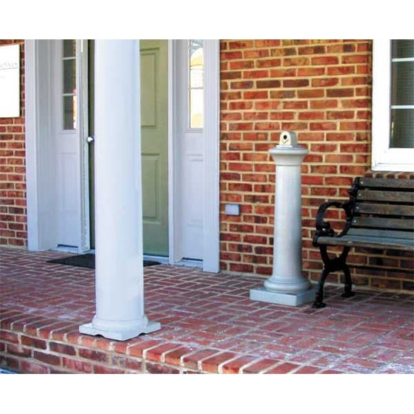 Rubbermaid Commercial Cigarette Receptacle,1 gal.,Sandstone FG9W3000SSTON