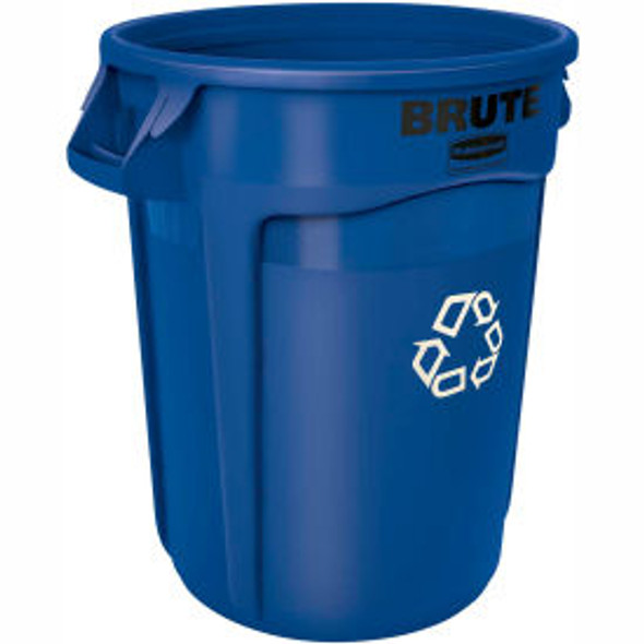 Rubbermaid Recycling Can 20 Gallon Blue