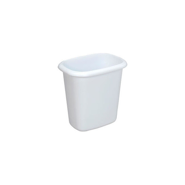 Rubbermaid Vanity Wastebasket 2953 6 Quart White