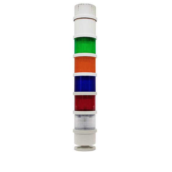 Edwards Signaling Tower Light Sounder Tier,70mm,120VAC 270MDA120A Edwards Signaling Tower Light Sounder Tier,70mm,120VAC 270MDA120A
