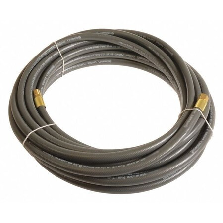3/8" x 50 ft PVC Coupled Multipurpose Air Hose 300 psi GY