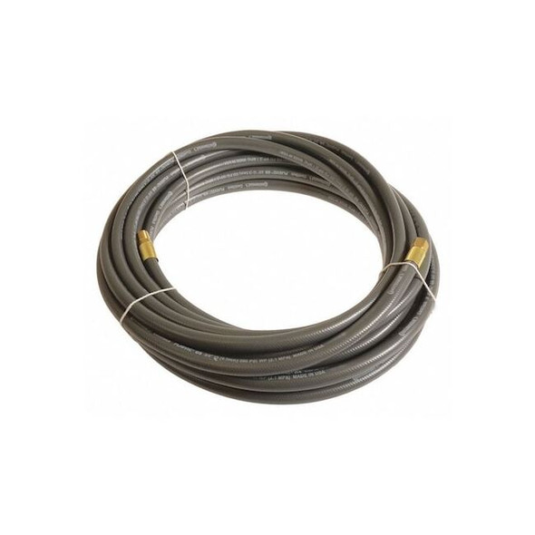 3/8" x 50 ft PVC Coupled Multipurpose Air Hose 300 psi GY