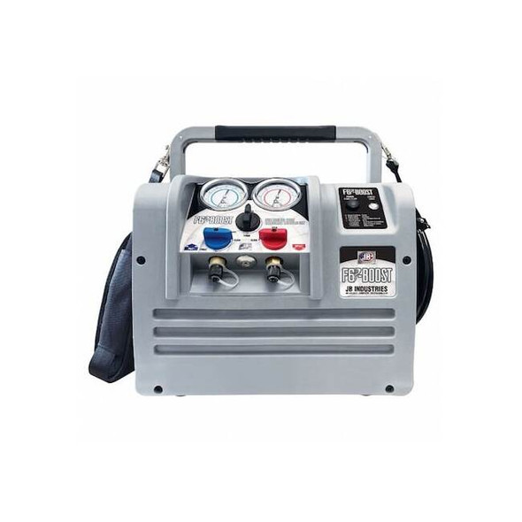 Jb Industries Refrigerant Recovery Machine,9-1/2" D F6-BOOST