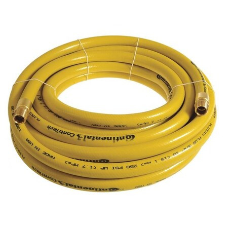 1" x 50 ft PVC Coupled Multipurpose Air Hose 250 psi YL
