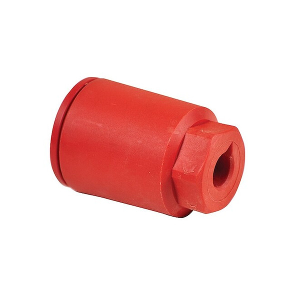 Hughes Replacement Nozzle, Nylon, Red, For Use With, Safety Shower NOZZLE