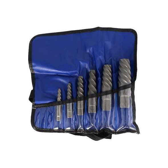 Cleveland Screw Extractor Set,Carbon Steel C00918