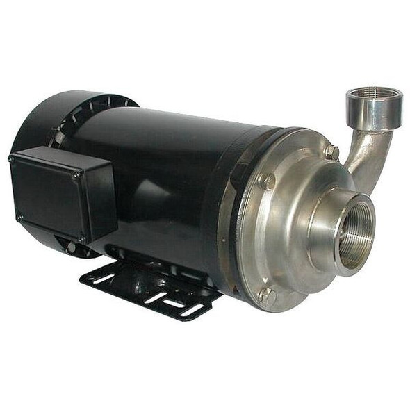 Dayton Pump, Centrifugal, SS, 1-1/2 HP, 3 PH 5WXT7