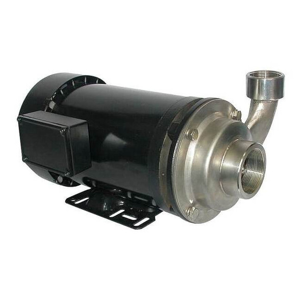 Dayton CntrfugPmp,316Stl,3P,1 1/4",1.5hp,116gpm 5WXT7