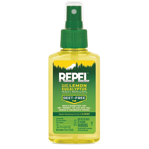 Repel Insect Repellent,Liquid Spray,4 oz. HG-94109