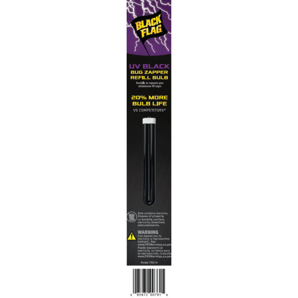 Black Flag 40W Black Light Bug Zapper Replacement Bulb 75014 700348