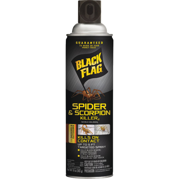 Black Flag 16 Oz. Aerosol Spider & Scorpion Killer HG-11027