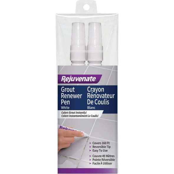 Rejuvenate Grout Renewer Pen, White (2 Count) HG-R05367