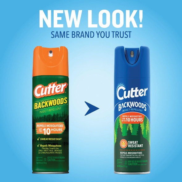 Cutter Backwoods 6 Oz. Insect Repellent Aerosol Spray HG-96280 733031