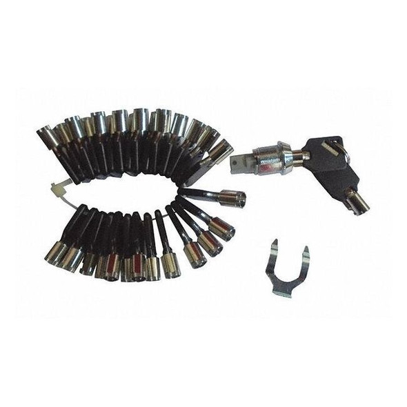 Westward Replacement Lock and Key, 30 Keys GGS_56587