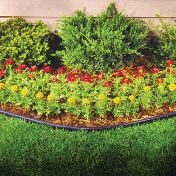 Suncast 5 In. x 50 Ft. Black Coiled Lawn Edging Suncast 5 In. x 50 Ft. Black Coiled Lawn Edging
