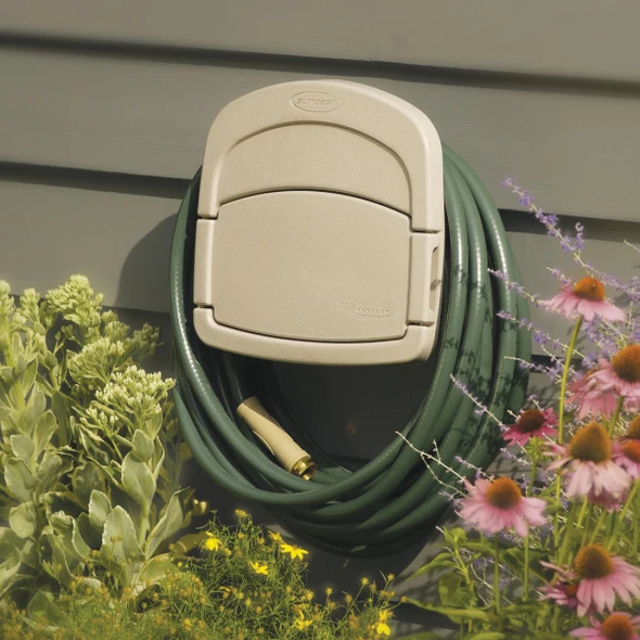Suncast HangOut 150 Ft. Deluxe Wall Mount Hose Hanger DHH150 759655