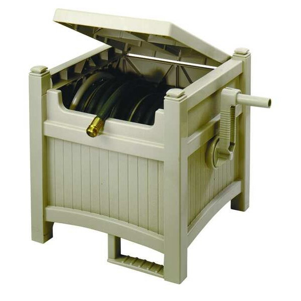 Suncast Free Standing Hose Reel,Resin,11 In.Dia. PHH100D
