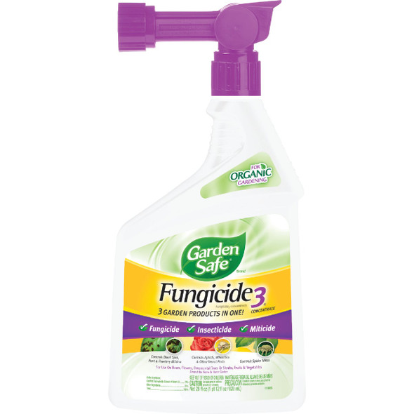 Garden Safe Fungicide 3 28 Oz. Ready To Spray Hose End Fungicide HG-93257W