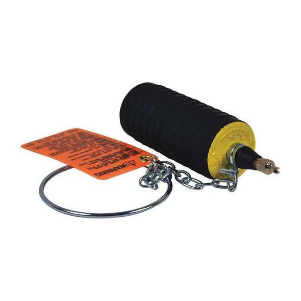 Cherne Test Ball Plug,Ring&Chain,9.47"Deflate L 276468