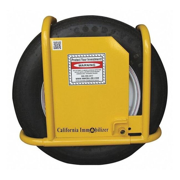 California Immobilizer Wheel Clamp Type B,14 and 15 In. Wheels CI00503