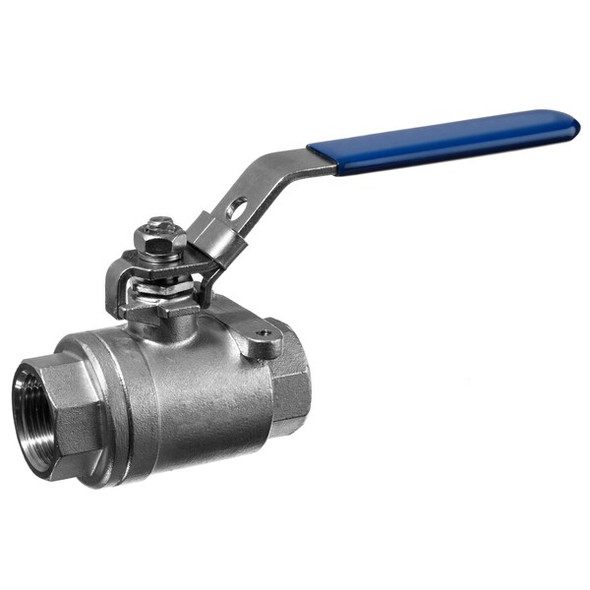 Usa Industrials Manual 2-Way Ball Valve,NPT,304 SS ZUSA-VLV-30