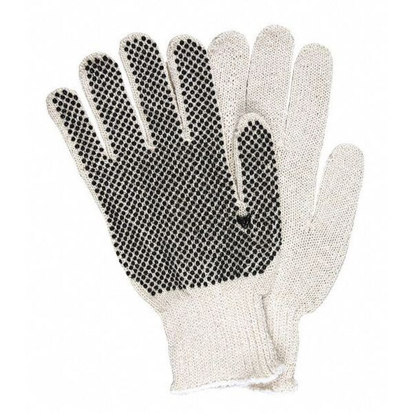 Mcr Safety Knit Gloves, L, 12 PK 9657LM