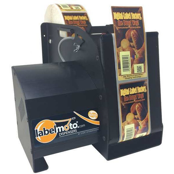 Electric Label Dispenser, 14-7/16"L, Material: Anodized Aluminum