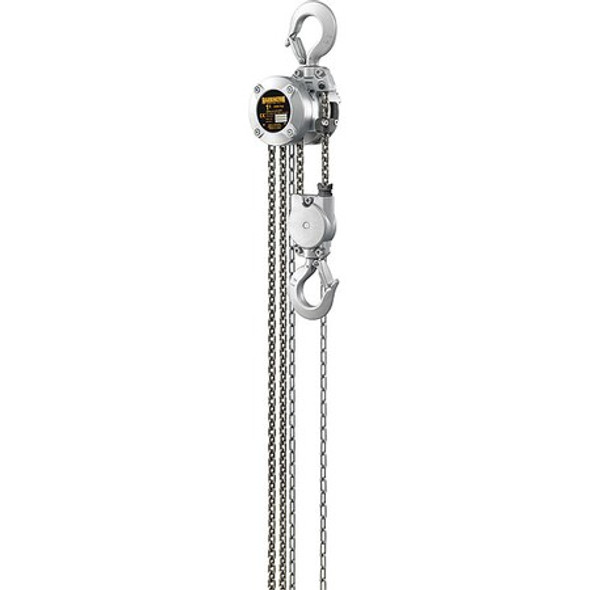 Harrington Mini Hand Chain Hoist,10 ft Hoist Lift CX010-10 Harrington Mini Hand Chain Hoist,10 ft Hoist Lift CX010-10