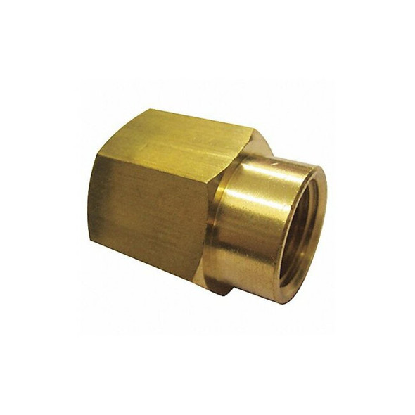 Reducing Coupling Brass Reducing Coupling, 3/8 in Female NPT X 1/8 in Female NPT