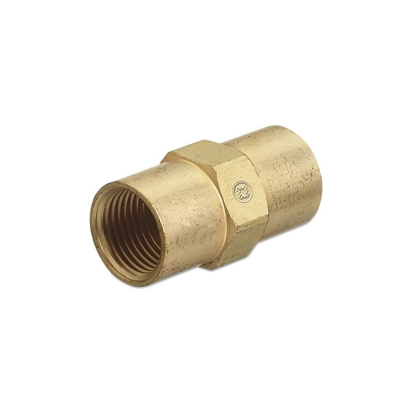 Inert Arc Hose Coupler, Brass, A-Size, Female/Female, RH to RH
