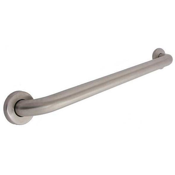 Taymor Grab Bar,SS,Satin,24 in L 01-C230024 Taymor Grab Bar,SS,Satin,24 in L 01-C230024