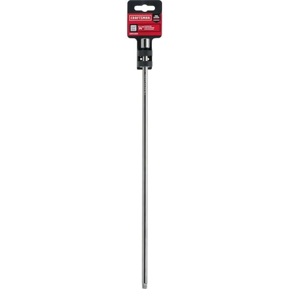 Craftsman Extension, 1-4" Drive 14" Extension Bar 1-4" Dr, Full Polish CMMT43532