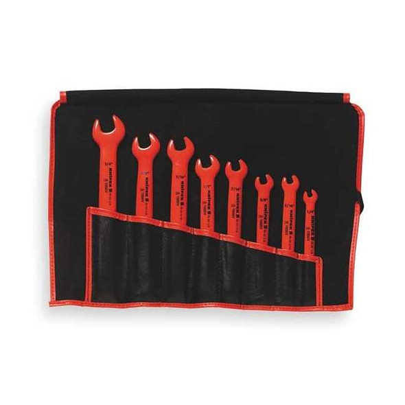 Knipex Insulated Open End Wrench Set,8 pc. 98 99 13 S4