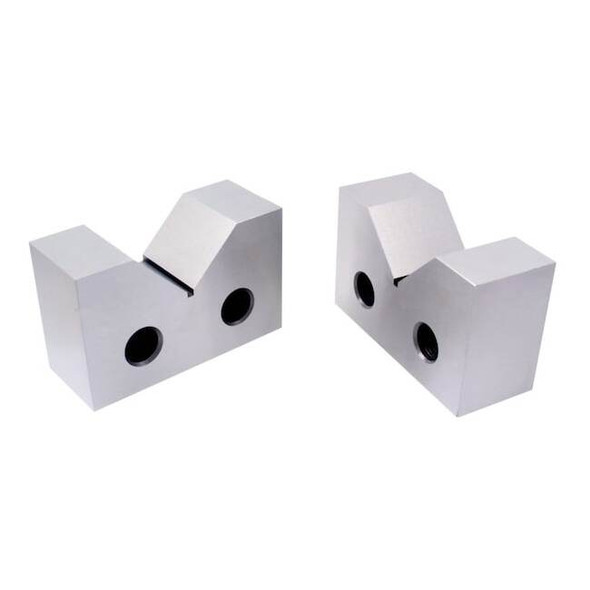 Hhip 5 X 2 X 3-1/8" Steel V-Block Set 3402-1305