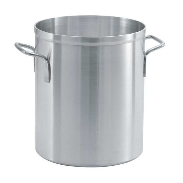 Vollrath Stock Pot,10 in Dia,Aluminum 67512