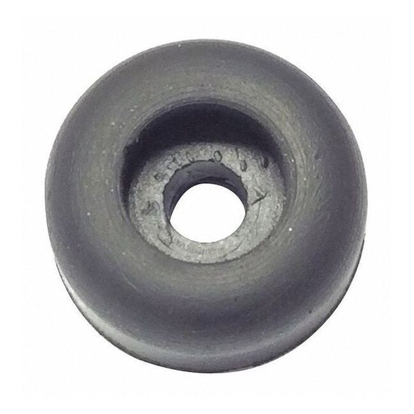 Manufacturer Varies Bumper, Rubber, Black, 1/4"H x 1/4"W, PK.50 207-017K