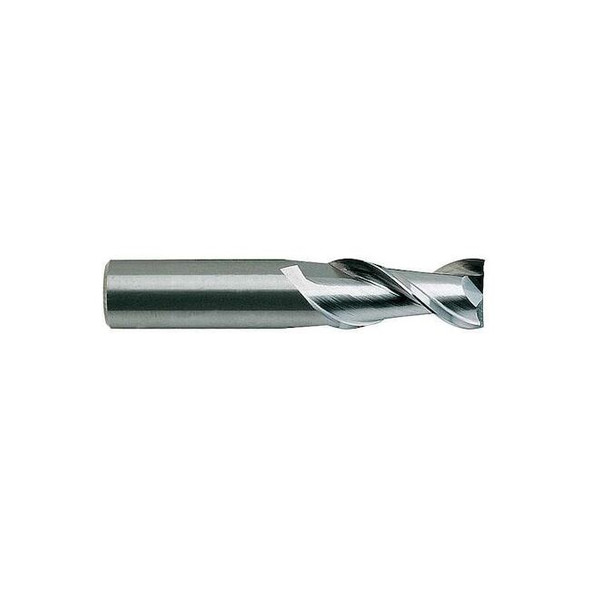 Yg-1 Tool Carbide End Mill,Sq,3/8,1-1/8 Cut L 08584