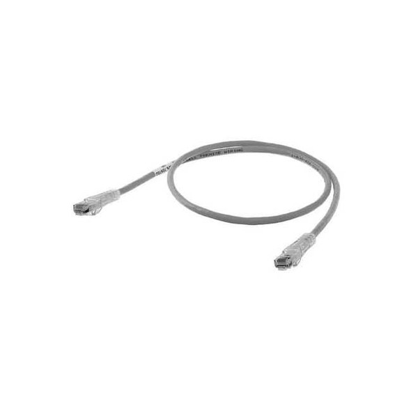 Hubbell Premise Wiring Ethernet Cable,Cat 6,Gray,5 ft. HC6GY05