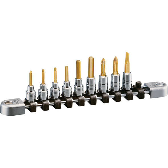 Socket Set 1/4" Drive 9 pc Hex key  9 pc NTBT209A