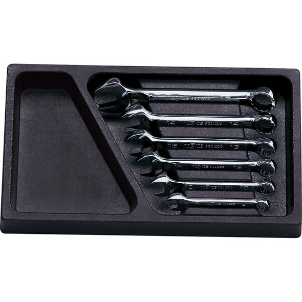 Wrench Set Combination Metric Short 12 pt 6 pc NTMS2S06